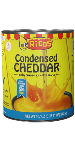Condensed Aged Cheddar Cheese Sauce