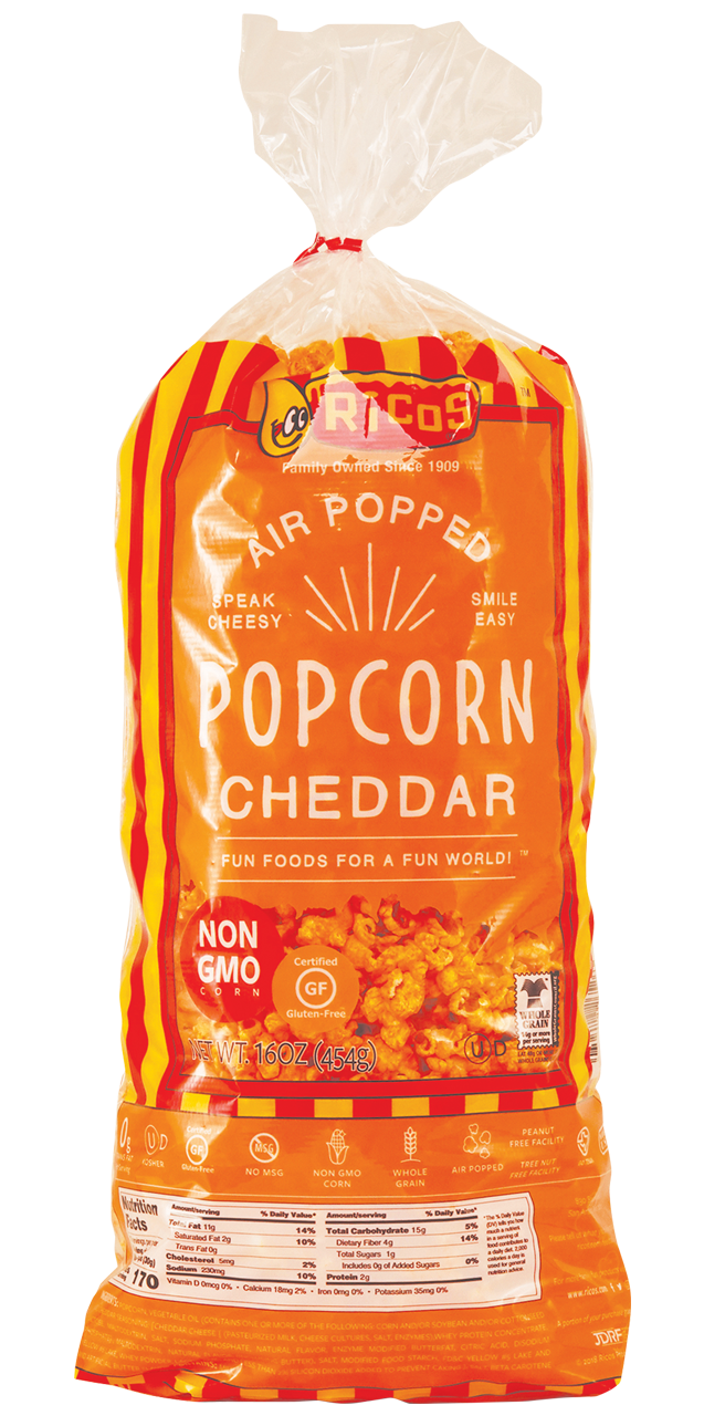Cheddar Cheese Popcorn 16oz